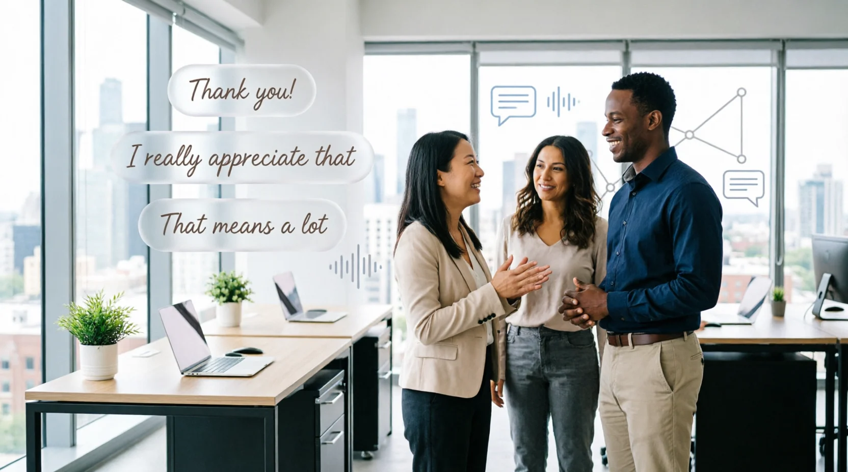 Replies to a Compliment at Work