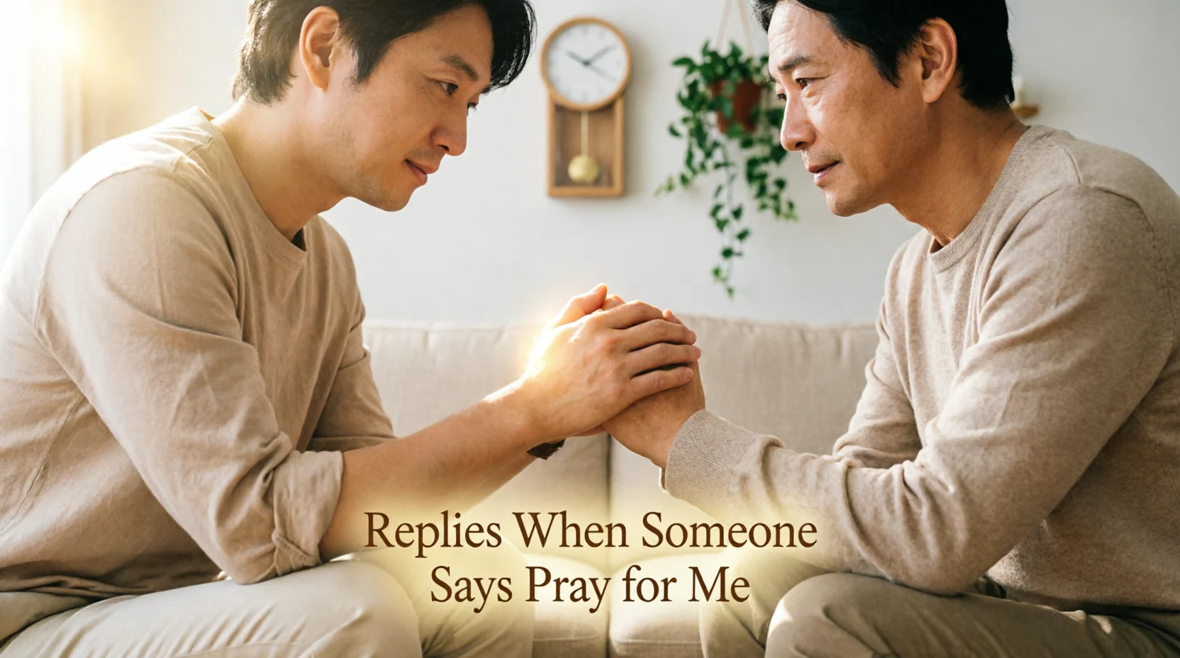 Replies When Someone Says Pray for Me