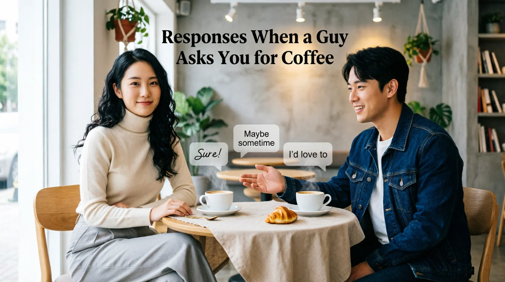 Responses When a Guy Asks You for Coffee