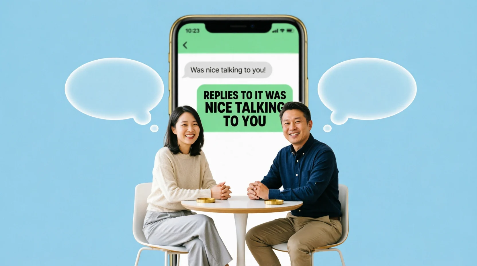 Replies to “It Was Nice Talking to You”
